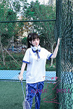 TPE製ラブドール MOZU 145cm Dカップ 小鱼（Xiaoyu）体重25kg 肌色＆眼球色＆メイク＆ウィッグ＆衣装は宣材写真と同じ