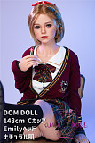 DOM DOLL 148cm普通乳 Cカップ 艾米莉（Emily）ヘッド  ラブドール ヘッド及びボディー材質選択可能 カスタマイズ可 ●宣材写真はフルシリコン材質