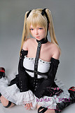 フルシリコン製ラブドール WAXDOLL 新型 147cm Aカップ #GD36-1ヘッド 口開閉&模擬口腔選択可能 リアルメイク付き