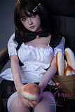 【10%OFF実施中！カートに入れると割引後の価格をご確認いただけます】My Loli Waifu 略称MLWロり系ラブドール フルシリコン製 145cm Bカップ 陽葵Haruki頭部 メイク選択可能