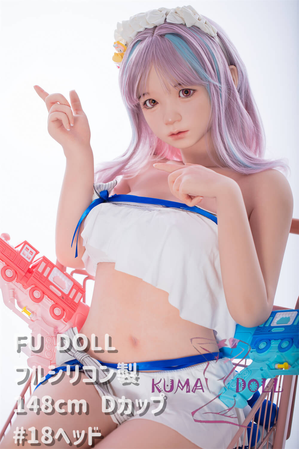 フルシリコン製 FUDOLL ラブドール 148cm Dカップ #18ヘッド 身長選択可能