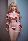 フルシリコン製ラブドール JYDOLL 161cm Fカップ 艾米莉（Mili）ヘッド 身体リアルメイク付き
