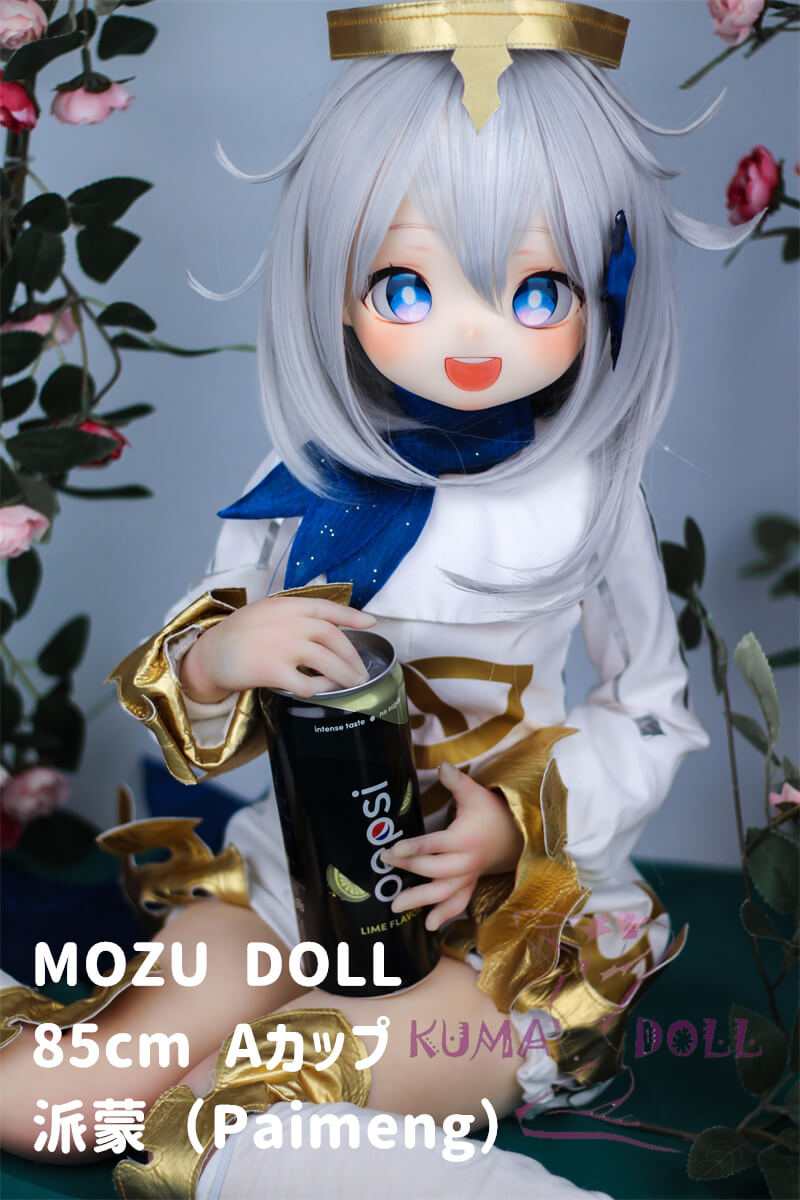 6kg ソフトビニール製頭部 TPE製ボディ MOZU DOLL 85cm Aカップ 派蒙（Paimeng) 肌色＆眼球色＆メイク＆ウィッグ＆衣装は宣材写真と同じ 小型で軽量化で収納しやい 使いやすい