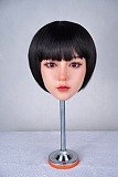 シリコン製頭部+TPEボディ Sanmu doll 126cm AAカップ #S46 ヘッド 可愛い ラブドール