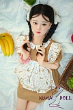 シリコン製頭部+TPEボディ Sanmu doll 126cm AAカップ #S46 ヘッド 可愛い ラブドール