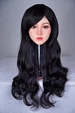 シリコン製頭部+TPEボディ Sanmu doll 126cm AAカップ #S46 ヘッド 可愛い ラブドール