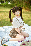シリコン製頭部+TPEボディ Sanmu doll 145cm Bカップ #S37ヘッド 可愛い ラブドール