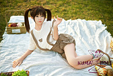 シリコン製頭部+TPEボディ Sanmu doll 145cm Bカップ #S37ヘッド 可愛い ラブドール