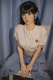 シリコン製頭部+TPEボディ Sanmu doll 148cm Bカップ #S9ヘッド 可愛い ラブドール