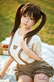 シリコン製頭部+TPEボディ Sanmu doll 145cm Bカップ #S37ヘッド 可愛い ラブドール