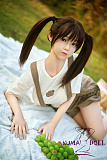シリコン製頭部+TPEボディ Sanmu doll 145cm Bカップ #S37ヘッド 可愛い ラブドール
