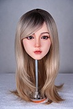 シリコン製頭部+TPEボディ Sanmu doll 148cm Bカップ #S9ヘッド 可愛い ラブドール