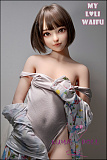 【10%OFF実施中！カートに入れると割引後の価格をご確認いただけます】My Loli Waifu 略称MLW ロリ系ラブドール 138cm AAカップALI 阿离ヘッド TPE材質ボディ+シリコンヘッド メイク選択可能
