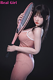 Real Girl 電動オナホール ラブドール マンコの挟吸機能 163cm巨乳Fカップ D2ヘッド ボディ選択可 軟質シリコン材質頭部 口開閉機能やリアル口腔が無料