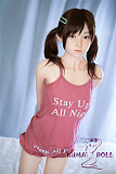 フルシリコン製 Sanmu doll 138cm Bカップ #S37 ヘッド 可愛い ラブドール ツインテール パジャマ