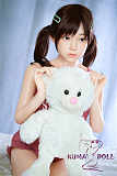 フルシリコン製 Sanmu doll 138cm Bカップ #S37 ヘッド 可愛い ラブドール ツインテール パジャマ