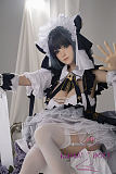 シリコン製頭部+TPEボディ ラブドール AXB Doll 140cm バスト大 GD22 掲載画像のボディはリアルメイク付き