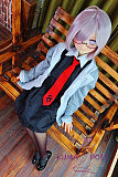 アニメドール  Aotume Doll 155cm Cカップ #76 掲載画像はシリコンヘッド＋TPEボディ ヘッド及びボディー材質選択可能
