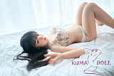 シリコン製頭部+TPEボディ ラブドール AXB Doll 140cm バスト中 GD06 ヘッド 掲載画像のボディはリアルメイク付き