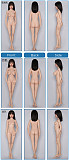 EXDOLL （旧DSDOLL）高級シリコン材質 145cm 蝶ヘッド ラブドール ボディー及びヘッドなど選択可能 カスタマイズ可 可愛いドール
