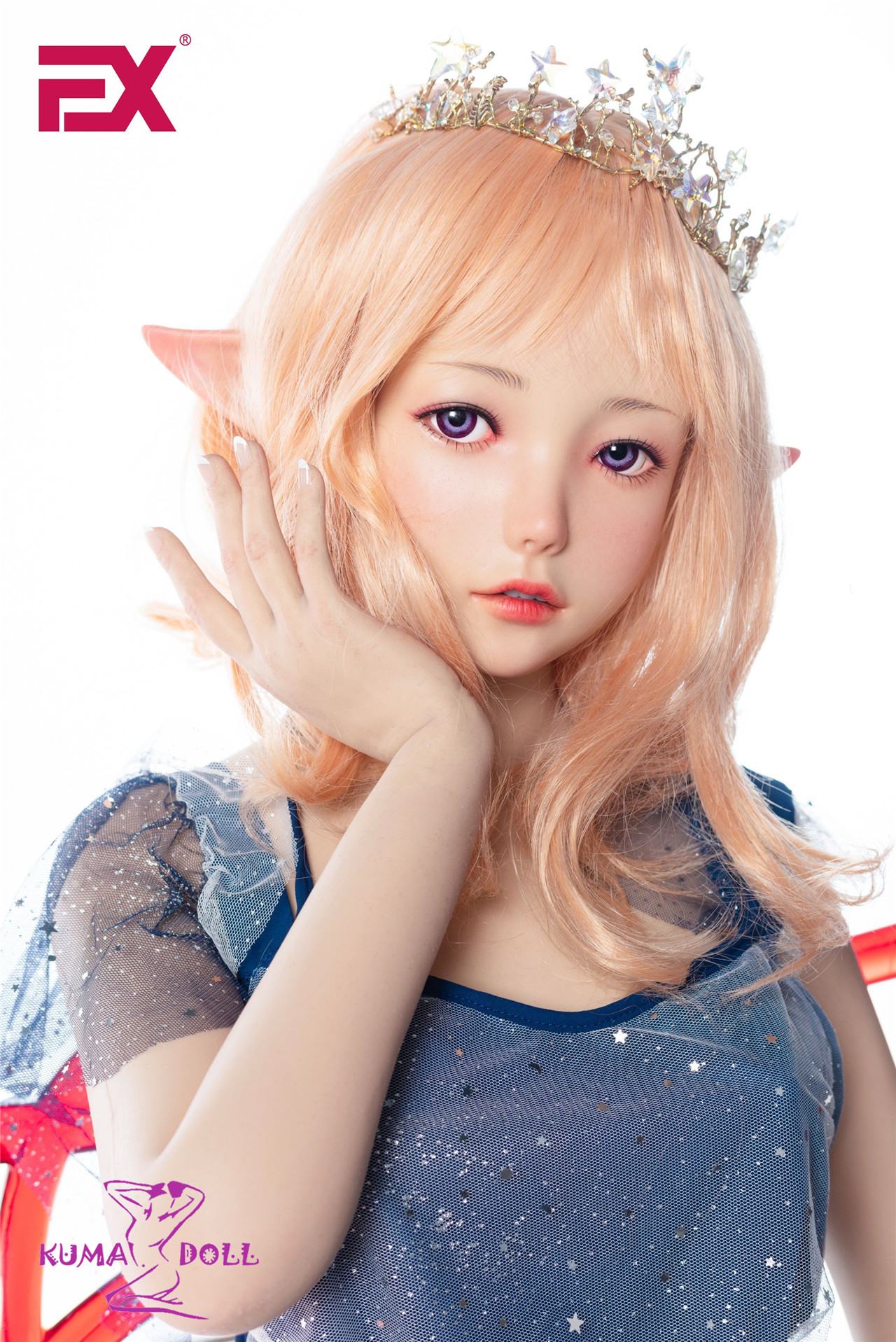 EXDOLL 高級シリコン材質 145cm 玥（ELF耳つき）ヘッド ラブドール ボディー及びヘッドなど選択可能 カスタマイズ可 可愛いドール