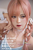 My Loli Waifu 略称MLWロり系ラブドール フルシリコン製 148cm Bカップ  美亜Miaヘッド 掲載画像は口開閉模擬口腔あり