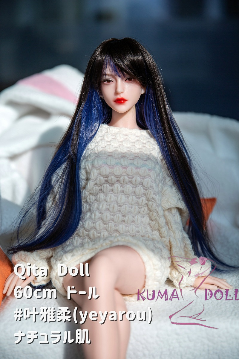 シリコン製ラブドール Qita Doll ミニドール 60cm #叶雅柔（yeyarou）セックス可能 使いやすい