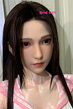 Real Girl P3ヘッド 高級シリコン製 可愛い 女性ヘッド 等身大ドールの頭 頭部単品 ヘッド単体 フィギュア M16ボルト採用 140-170CM身長適用 職人メイク 塗装済み