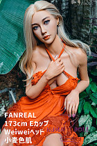 フルシリコン製ラブドール FANREAL 173cm Eカップ weiwei リアルメイク付き