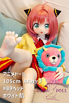 Aotume Doll TPE頭部+TPE材質ボディ アニメドール 105cm AAカップ #89ヘッド 頭部材質選択可