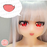 Aotume Doll シリコン頭部+TPE材質ボディ アニメドール 135cm AAカップ（細身タイプ） #65ヘッド
