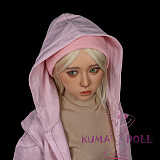 My Loli Waifu 略称MLWロり系ラブドール フルシリコン製 148cm Bカップ 結菜Yuna頭部 金髪そばかすメイク