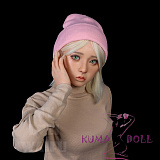 My Loli Waifu 略称MLWロり系ラブドール フルシリコン製 148cm Bカップ 結菜Yuna頭部 金髪そばかすメイク