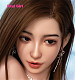 口開閉機能付き リアルな口腔無料 Real Girl D5ヘッド 軟質シリコン製 可愛い 女性ヘッド ラブドールの頭 頭部単品 ヘッド単体 M16ボルト採用 140-170CM身長適用 職人メイク 塗装済み