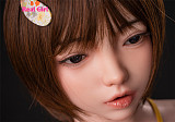 Real Girl D6ヘッド 軟質シリコン製 可愛い 女性ヘッド ラブドールの頭 頭部単品 ヘッド単体 M16ボルト採用 140-170CM身長適用 職人メイク 塗装済み 口開閉機能付き リアルな口腔構造