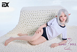 EXDOLL 高級シリコン材質 145cm 玥（ELF耳つき）ヘッド 新作桜ピンク ボディー及びヘッドなど選択可能 カスタマイズ可 可愛いドール