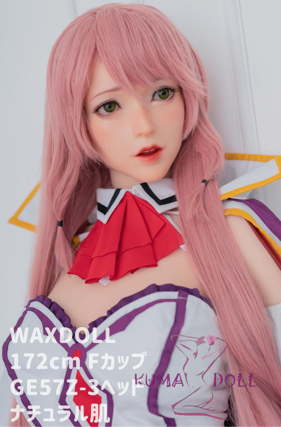 フルシリコン製ラブドール WAXDOLL 新型 172cm Fカップ #GE57Z-3ヘッド リアルメイク付き