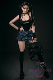 Yearndoll ラブドール 【進化版】163cm Eカップ リアル皮膚メイク付き Y206 ヘッド 口開閉機能&オーラル&模擬口腔付き ダッチワイフ シリコン製ヘッド  等身大セックス人形