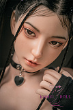 Yearndoll ラブドール 【進化版】163cm Eカップ リアル皮膚メイク付き Y206 ヘッド 口開閉機能&オーラル&模擬口腔付き ダッチワイフ シリコン製ヘッド  等身大セックス人形