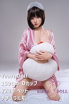 Yearndoll ラブドール 【進化版】 159cm Dカップ リアル皮膚メイク付き Y201 ヘッド 口開閉機能&オーラル&模擬口腔付き ダッチワイフ シリコン製ヘッド  等身大セックス人形