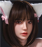 Yearndoll ラブドール 【進化版】163cm Eカップ リアル皮膚メイク付き Y206 ヘッド 口開閉機能&オーラル&模擬口腔付き ダッチワイフ シリコン製ヘッド  等身大セックス人形