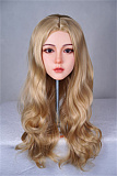 Yearndoll ラブドール 【進化版】163cm Eカップ リアル皮膚メイク付き Y206 ヘッド 口開閉機能&オーラル&模擬口腔付き ダッチワイフ シリコン製ヘッド  等身大セックス人形