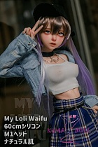 My Loli Waifu 高級シリコン材質 ラブドール Mini Doll 60cm普通乳 M1ヘッド ミニドール セックス可能