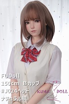 FUDOLL 150cm Bカップ J024頭部 リアル口腔 開閉機能可能 ラブドール 高級シリコン頭部 フルシリコン製