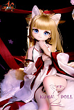 6kg ソフトビニール製頭部 TPE製ボディ MOZU DOLL 85cm Aカップ MOZU DOLL きつねちゃん 肌色＆眼球色＆メイク＆ウィッグ＆衣装は宣材写真と同じ 小型で軽量化で収納しやい 使いやすい