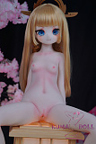 6kg ソフトビニール製頭部 TPE製ボディ MOZU DOLL 85cm Aカップ MOZU DOLL きつねちゃん 肌色＆眼球色＆メイク＆ウィッグ＆衣装は宣材写真と同じ 小型で軽量化で収納しやい 使いやすい