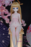 6kg ソフトビニール製頭部 TPE製ボディ MOZU DOLL 85cm Aカップ MOZU DOLL きつねちゃん 肌色＆眼球色＆メイク＆ウィッグ＆衣装は宣材写真と同じ 小型で軽量化で収納しやい 使いやすい