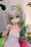 MOZU DOLL 85cm Aカップ 草ちゃん ソフトビニール製頭部 TPE製ボディ 肌色＆眼球色＆メイク＆ウィッグ＆衣装は宣材写真と同じ  6kg