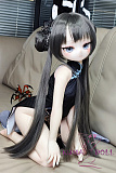 MOZU DOLL 85cm Aカップ 妃咲ちゃん ソフトビニール製頭部 TPE製ボディ 肌色＆眼球色＆メイク＆ウィッグ＆衣装は宣材写真と同じ  6kg