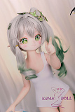 MOZU DOLL 85cm Aカップ 草ちゃん ソフトビニール製頭部 TPE製ボディ 肌色＆眼球色＆メイク＆ウィッグ＆衣装は宣材写真と同じ  6kg